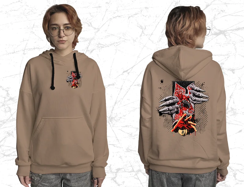 сублимационные футолки: Stranger Things Demogorgon 001